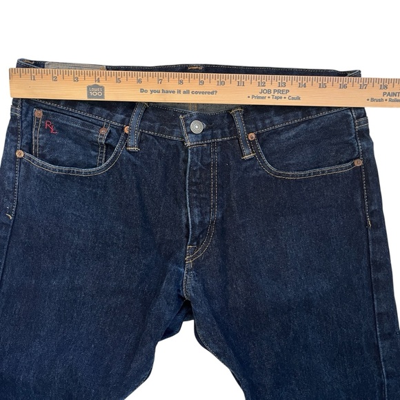 Polo Ralph Lauren Sullivan Slim Dark Wash Denim Jeans Men’s 33x32 (33x29.5) Zip - Picture 6 of 10